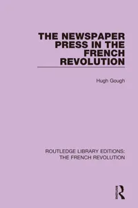 The Newspaper Press in the French Revolution_cover