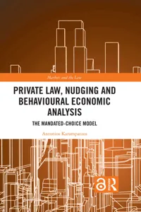 Private Law, Nudging and Behavioural Economic Analysis_cover