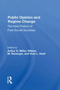 Public Opinion And Regime Change_cover