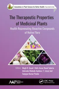 The Therapeutic Properties of Medicinal Plants_cover