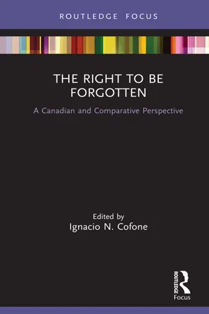 The Right to be Forgotten