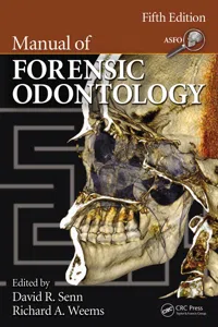 Manual of Forensic Odontology_cover