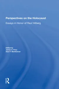 Perspectives On The Holocaust_cover