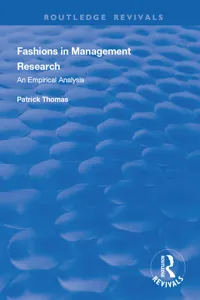 Fashions in Management Research_cover