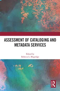 Assessment of Cataloging and Metadata Services_cover