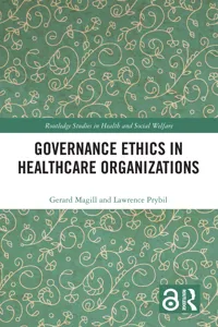 Governance Ethics in Healthcare Organizations_cover