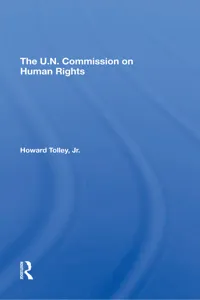 The Un Commission On Human Rights_cover