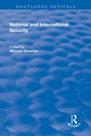 National and International Security