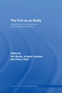 The Firm as an Entity_cover