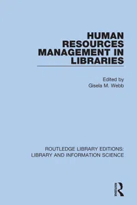 Human Resources Management in Libraries_cover