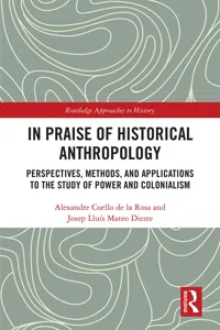 In Praise of Historical Anthropology_cover