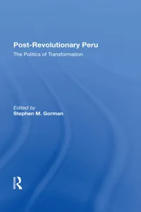 Post-revolutionary Peru_cover