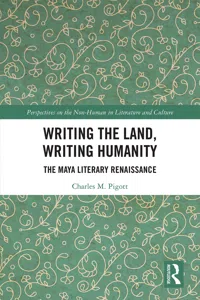 Writing the Land, Writing Humanity_cover