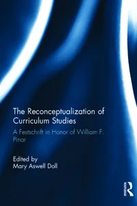 The Reconceptualization of Curriculum Studies_cover