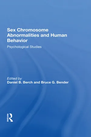 Sex Chromosome Abnormalities And Human Behavior