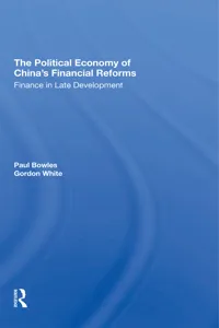 The Political Economy Of China's Financial Reforms_cover