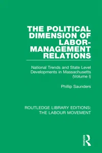 The Political Dimension of Labor-Management Relations_cover