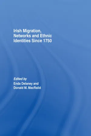 Irish Migration, Networks and Ethnic Identities since 1750