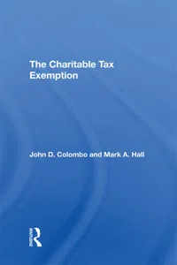 The Charitable Tax Exemption_cover