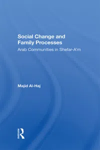 Social Change And Family Processes_cover