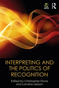 Interpreting and the Politics of Recognition_cover