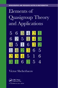 Elements of Quasigroup Theory and Applications_cover