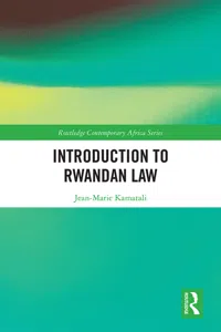 Introduction to Rwandan Law_cover