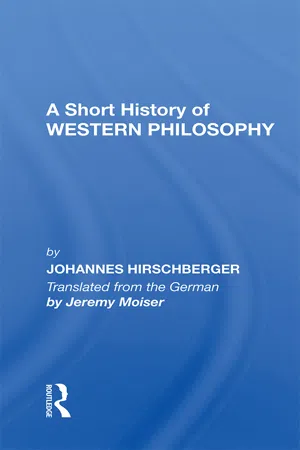 A Short History Western Philosophy