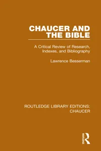Chaucer and the Bible_cover