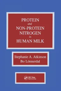 Proteins and Non-protein Nitrogen in Human Milk_cover