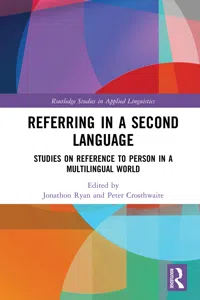 Referring in a Second Language_cover