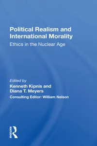 Political Realism And International Morality_cover