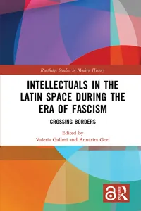 Intellectuals in the Latin Space during the Era of Fascism_cover