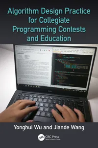 Algorithm Design Practice for Collegiate Programming Contests and Education_cover