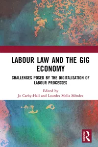 Labour Law and the Gig Economy_cover