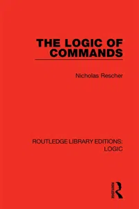 The Logic of Commands_cover