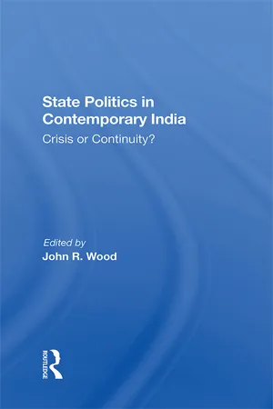 State Politics In Contemporary India