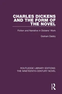 Charles Dickens and the Form of the Novel_cover