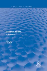 Routledge Revivals: Medieval Ireland_cover