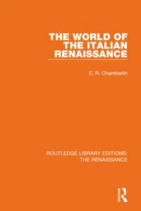 The World of the Italian Renaissance_cover