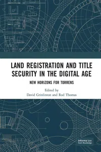 Land Registration and Title Security in the Digital Age_cover