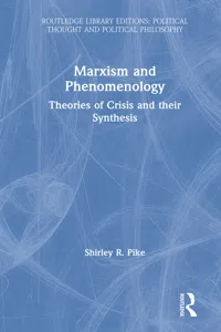 Marxism and Phenomenology_cover