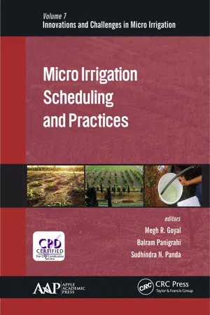 Micro Irrigation Scheduling and Practices