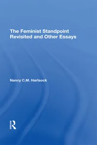 The Feminist Standpoint Revisited, And Other Essays_cover