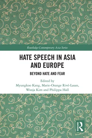 Hate Speech in Asia and Europe