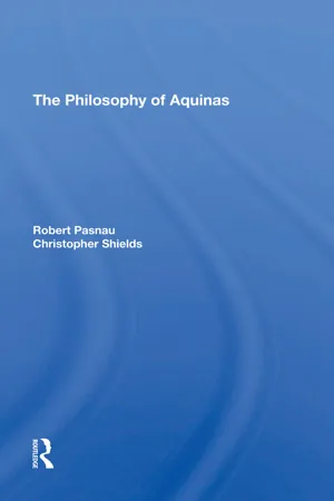 The Philosophy Of Aquinas