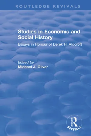 Studies in Economic and Social History