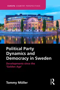 Political Party Dynamics and Democracy in Sweden:_cover