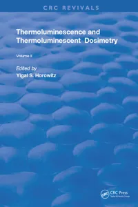 Thermoluminescence & Thermoluminescent Dosimetry_cover