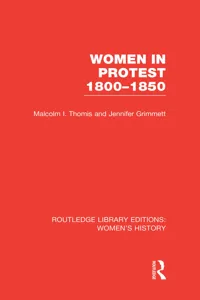 Women in Protest 1800-1850_cover